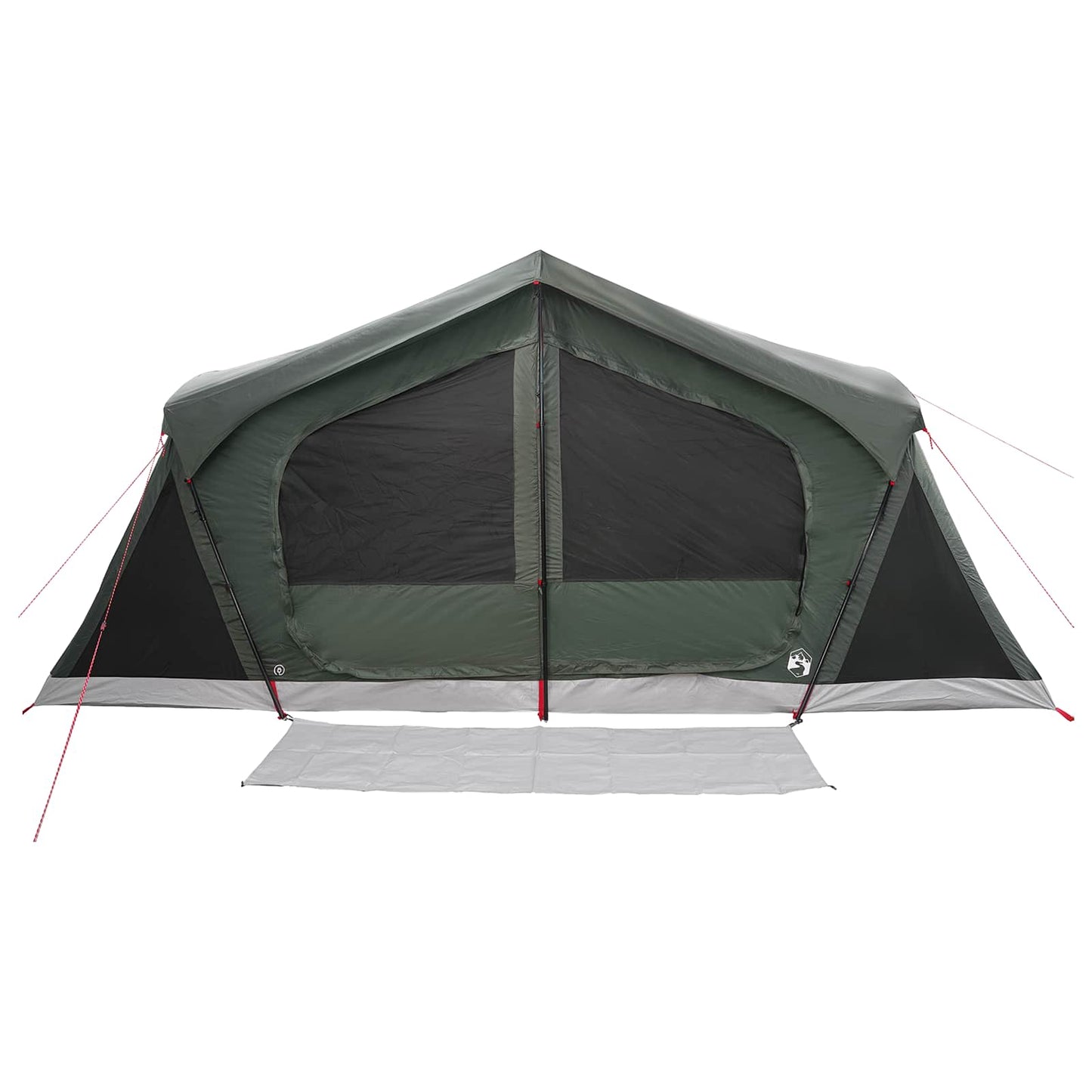 Hyttetelt Army grønn 480 x 273 x 205 cm Polyester og stål