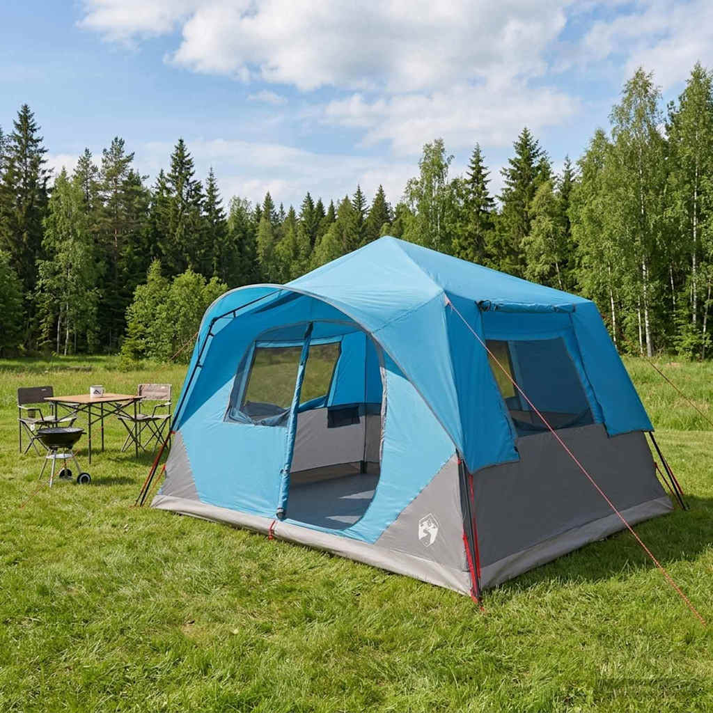 Sofort Telt med tak Blå 365 x 380 x 200 cm Polyester og stål