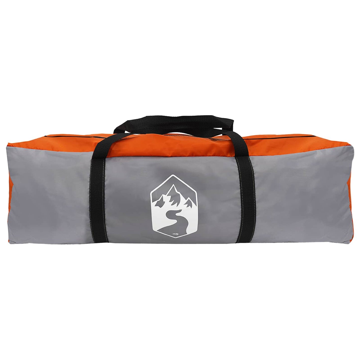Sofort Telt Grå og Oransje 365 x 380 x 200 cm Polyester og stål