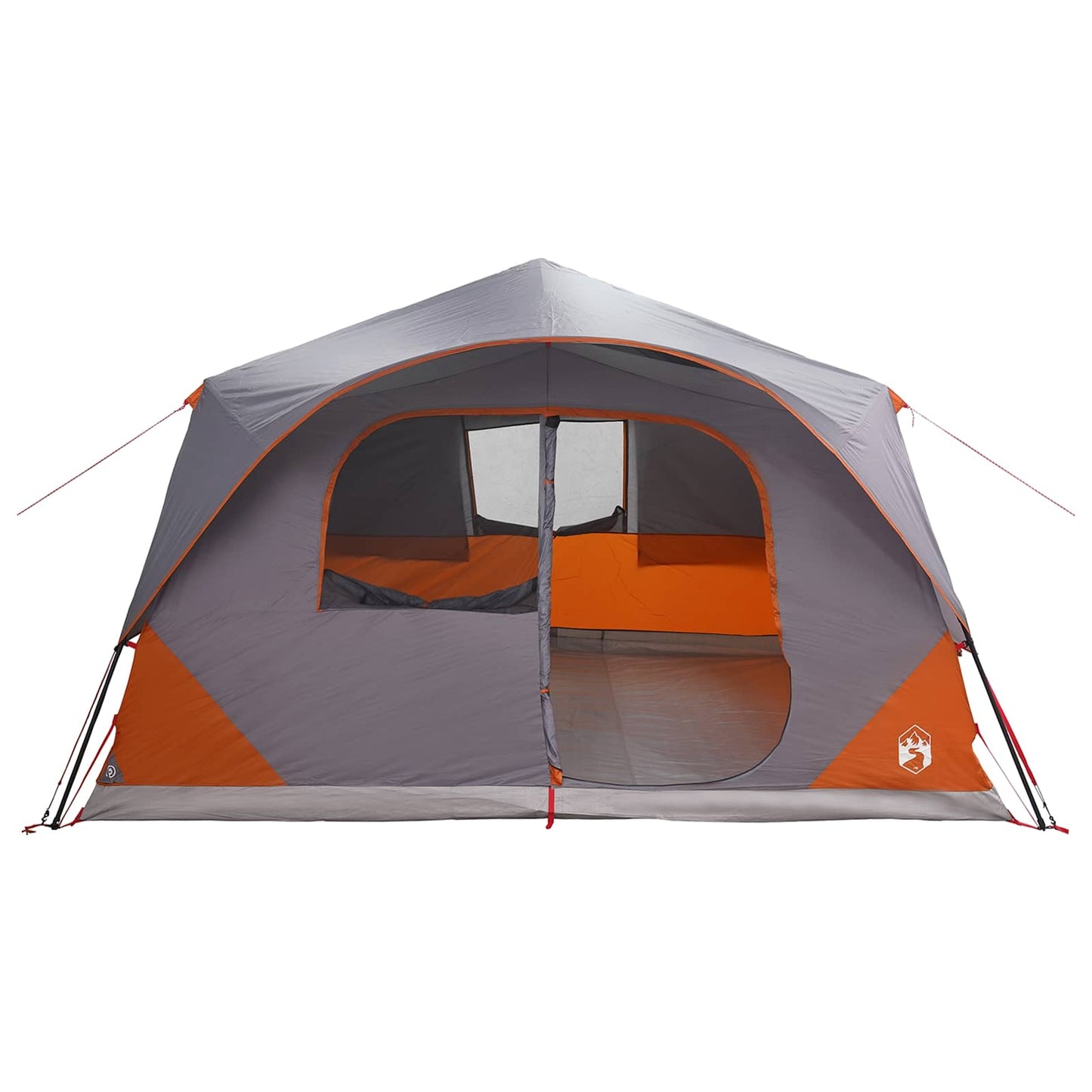 Sofort Telt Grå og Oransje 365 x 380 x 200 cm Polyester og stål
