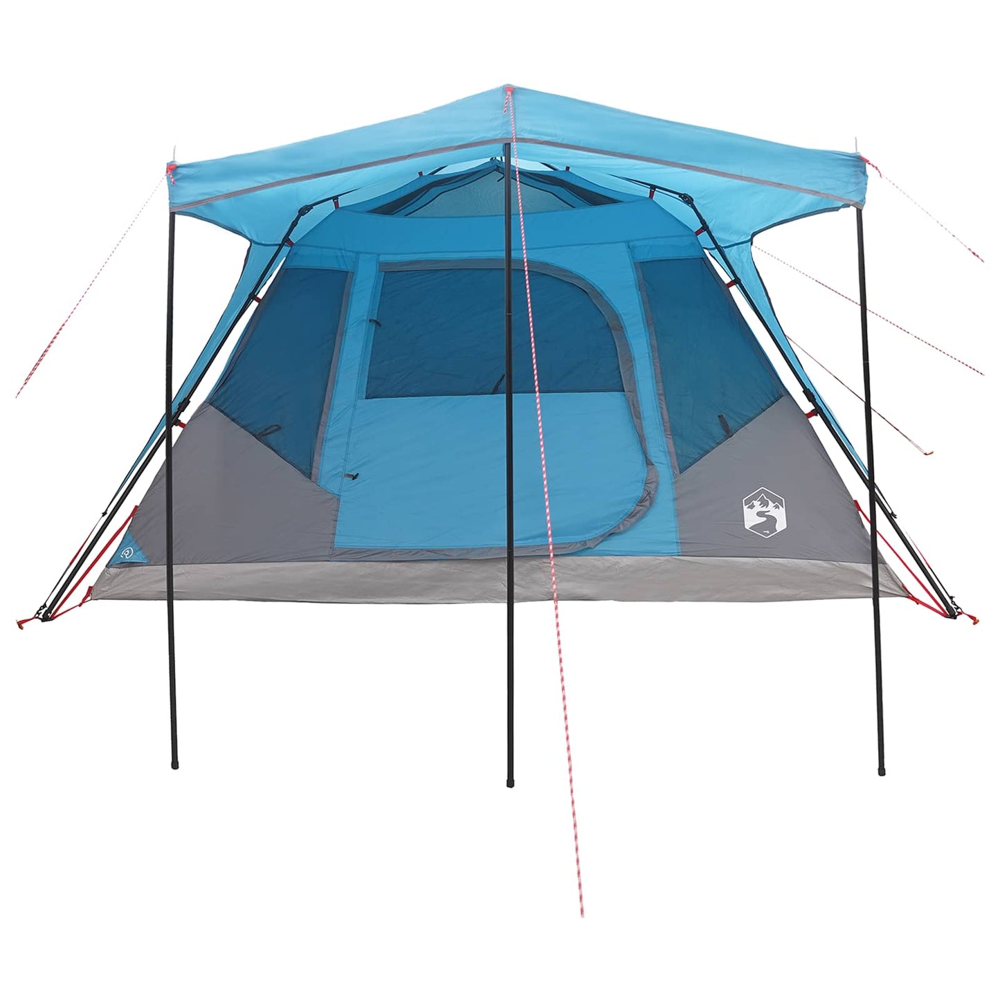 Familietelt med tak Blå 305 x 275 x 190 cm Polyester og stål