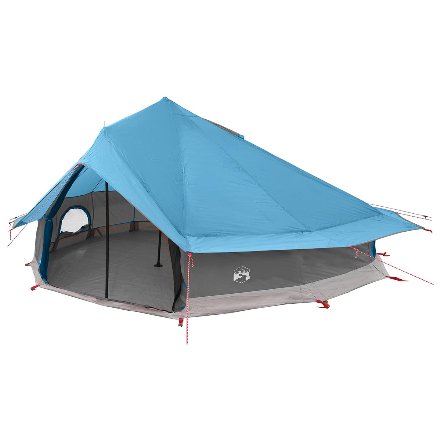 Tipi telt med tak Blå 800 x 800 x 430 cm Polyester og stål