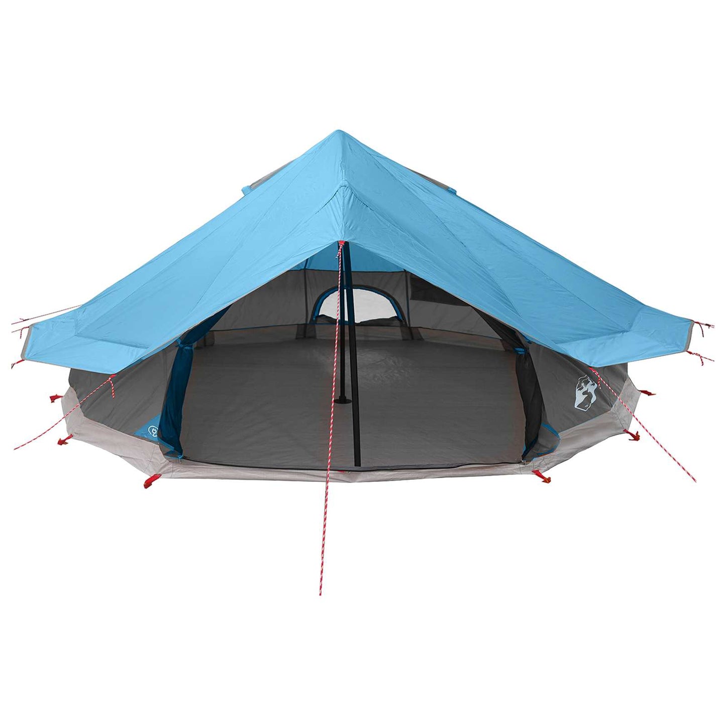 Tipi telt med tak Blå 800 x 800 x 430 cm Polyester og stål