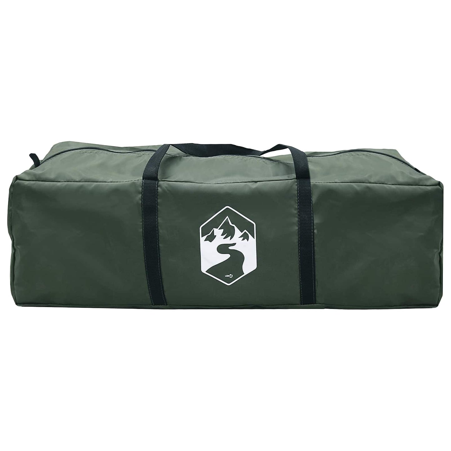 Tipi telt Army grønn 800 x 800 x 430 cm Polyester og stål