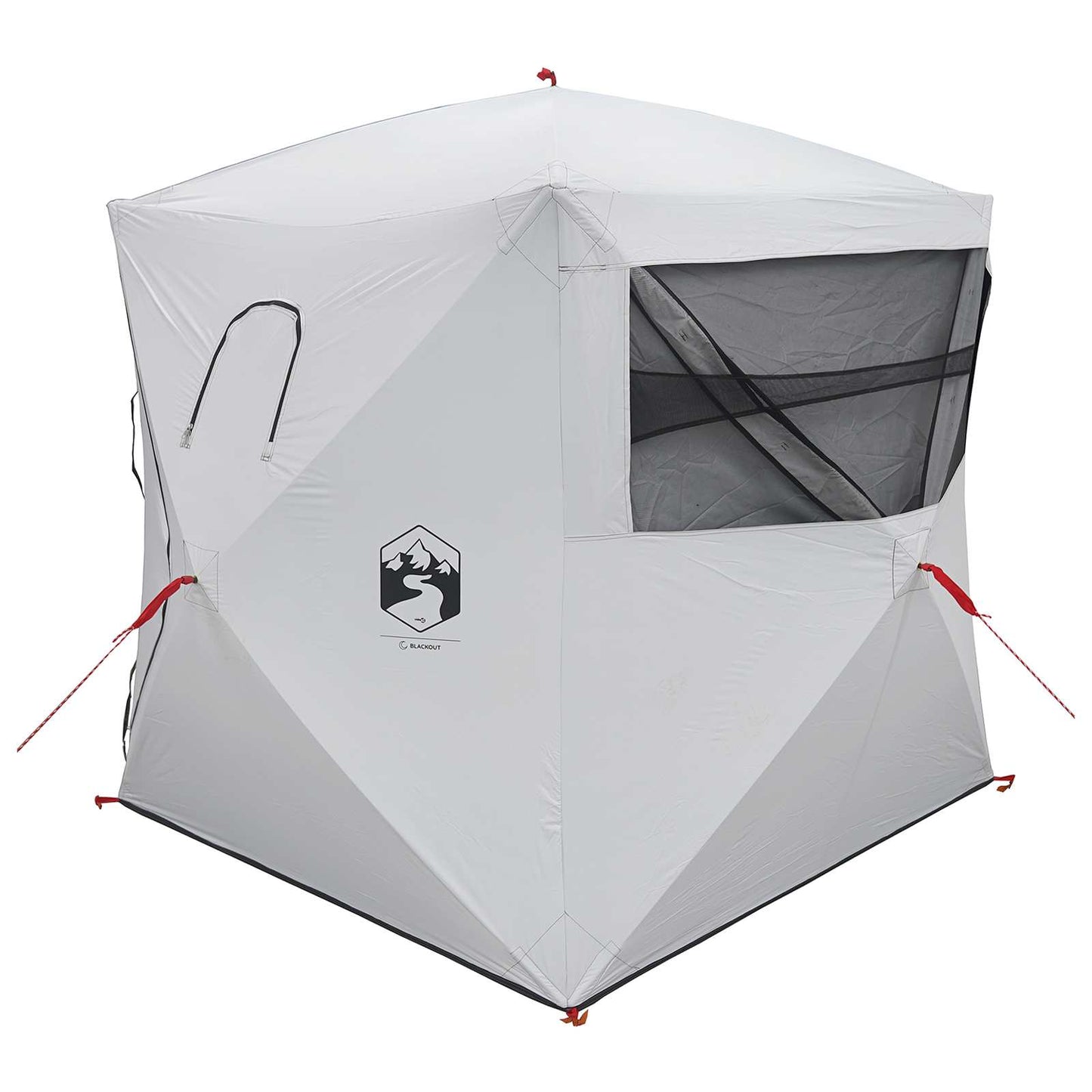 Jakt-telt Hvit Blackout 143 x 143 x 165 cm Polyester og stål