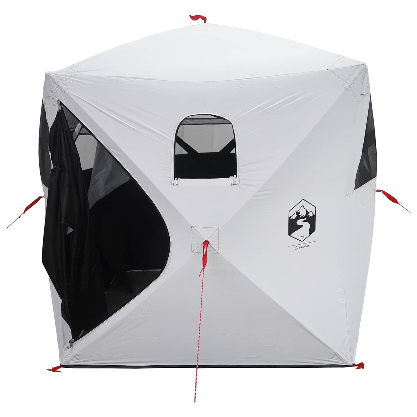 Jakt-telt Hvit Blackout 143 x 143 x 165 cm Polyester og stål