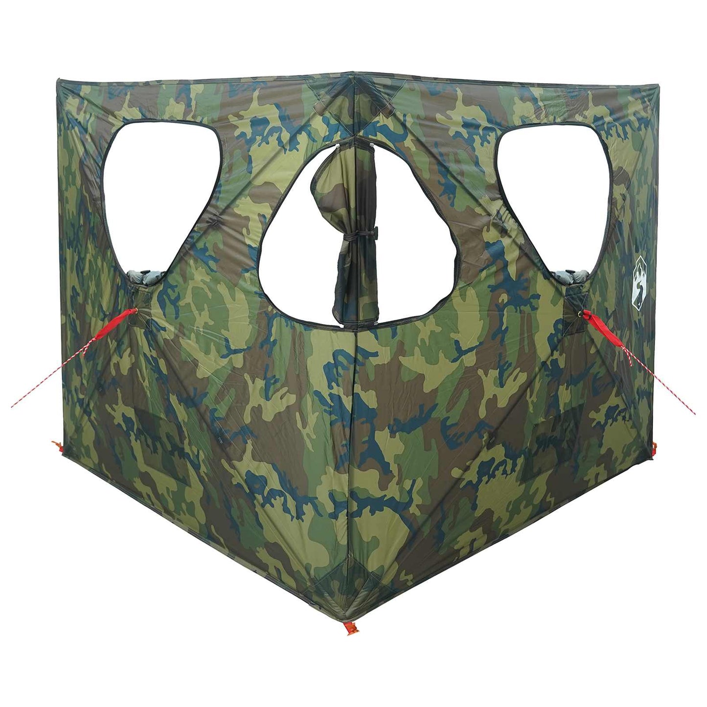 Jakt-telt Kamuflasje 145 x 145 x 150 cm Polyester og stål
