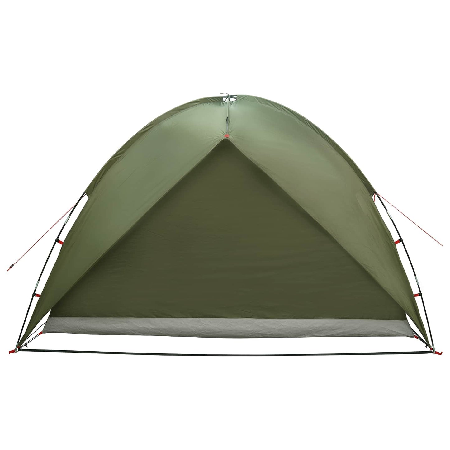 Camping Telt med Regntrekk Vanntett Kuppel Olivengrønn