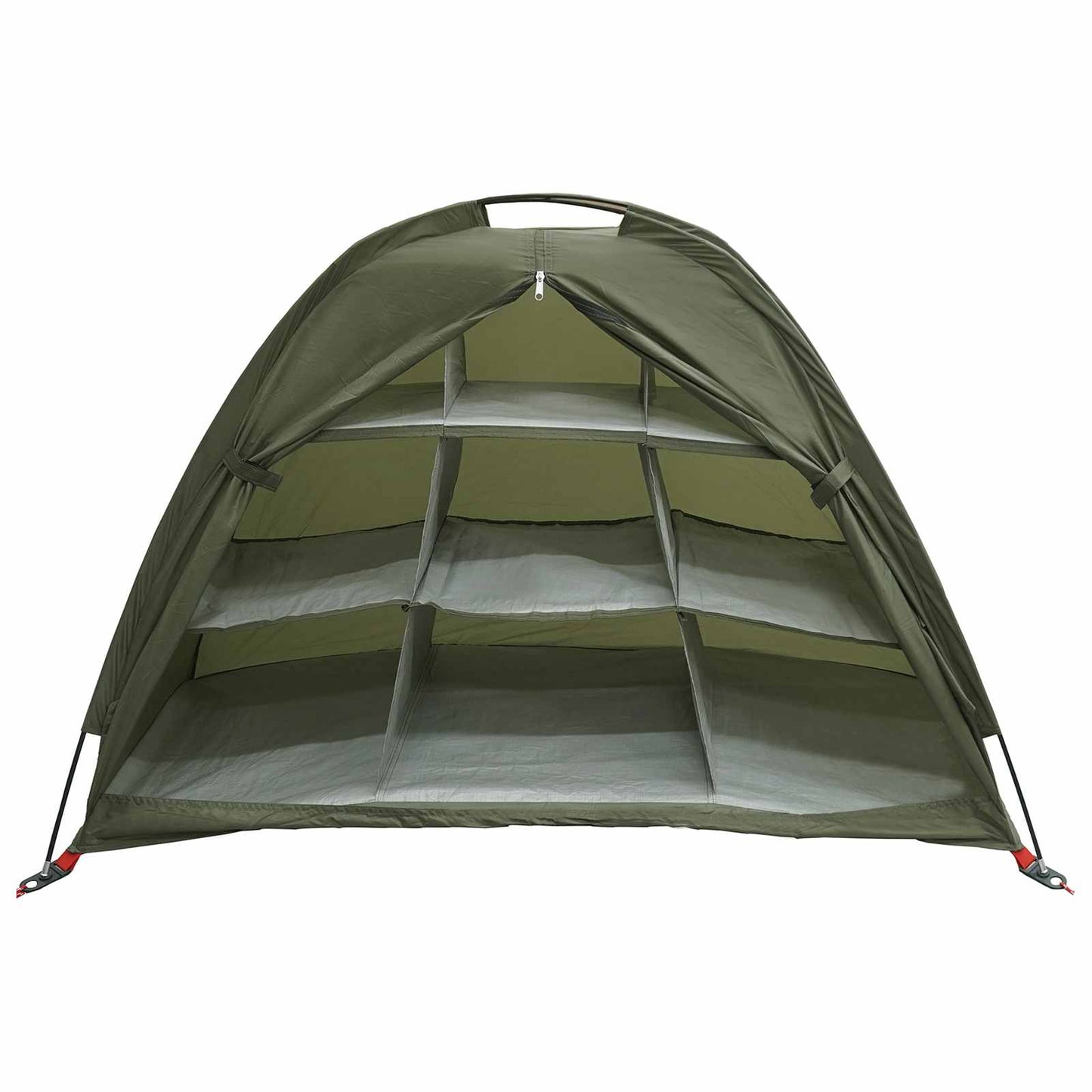 Oppbevaringstelt Olivengrønn 120 x 50 x 70 cm Polyester og stål
