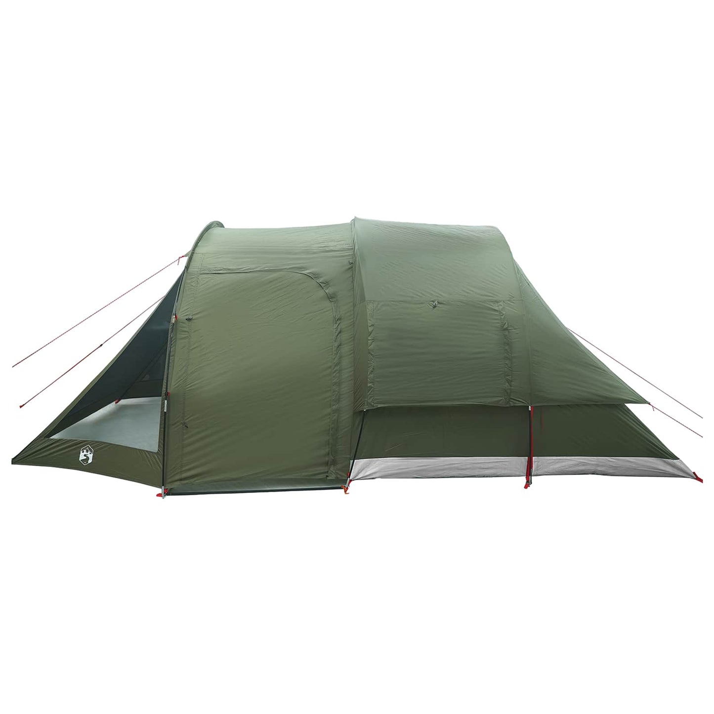 Hyttetelt Olivengrønn 488 x 244 x 183 cm Polyester og stål