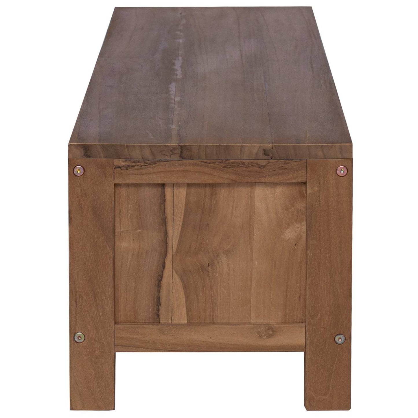 TV-skap 110 x 30 x 30 cm Massivt Teaktre Naturlig
