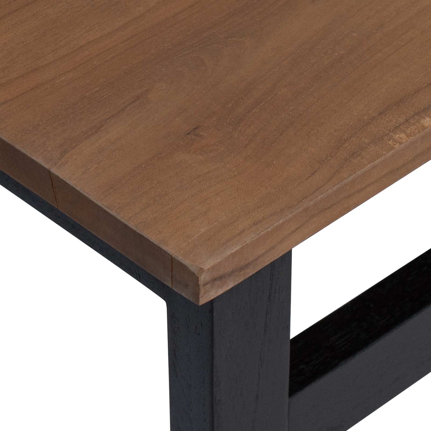 Skrivebord Naturlig Massivt Teaktre 100 x 45 x 75cm