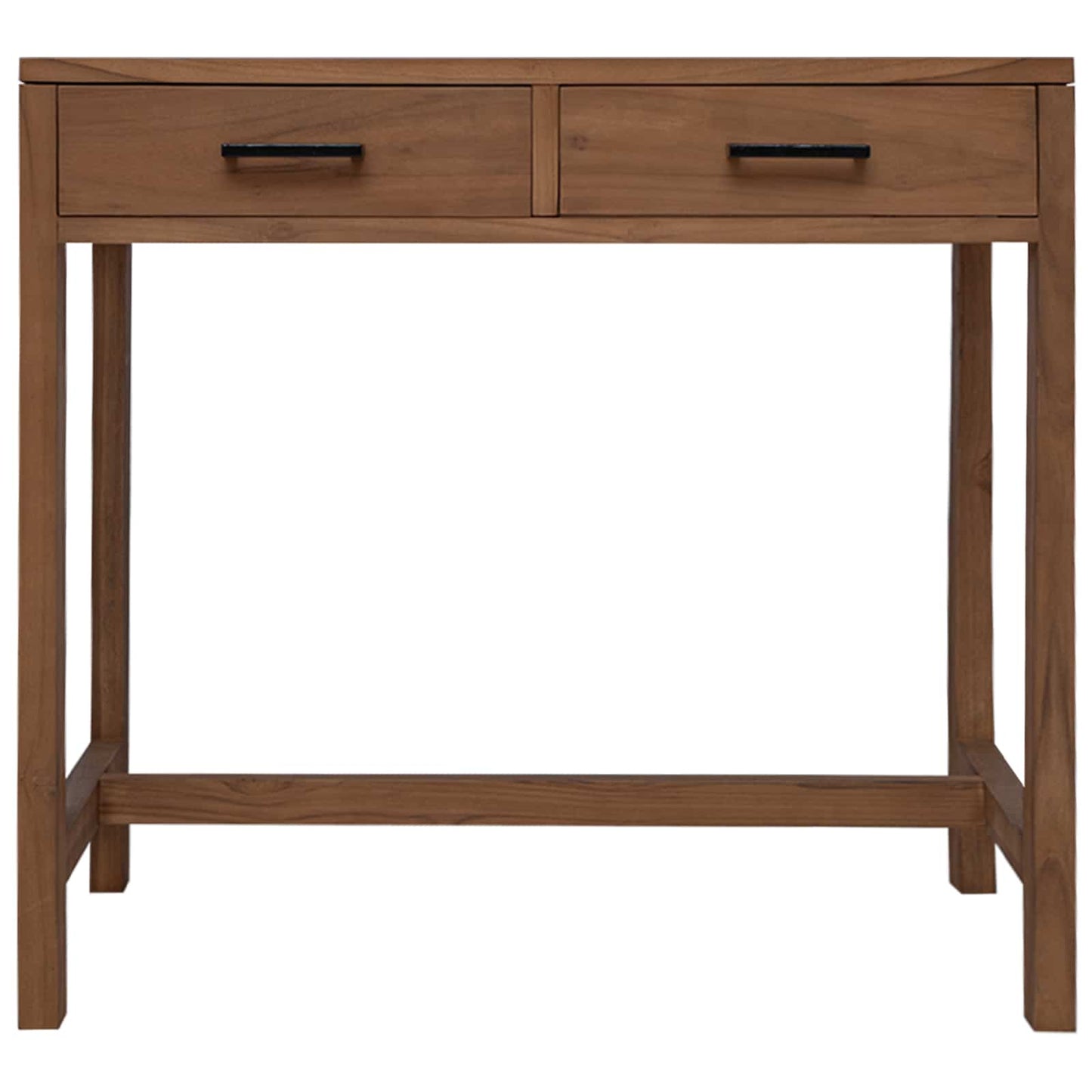 Bord med skuffer Naturlig Massivt Teaktre 80 x 50 x 75 cm