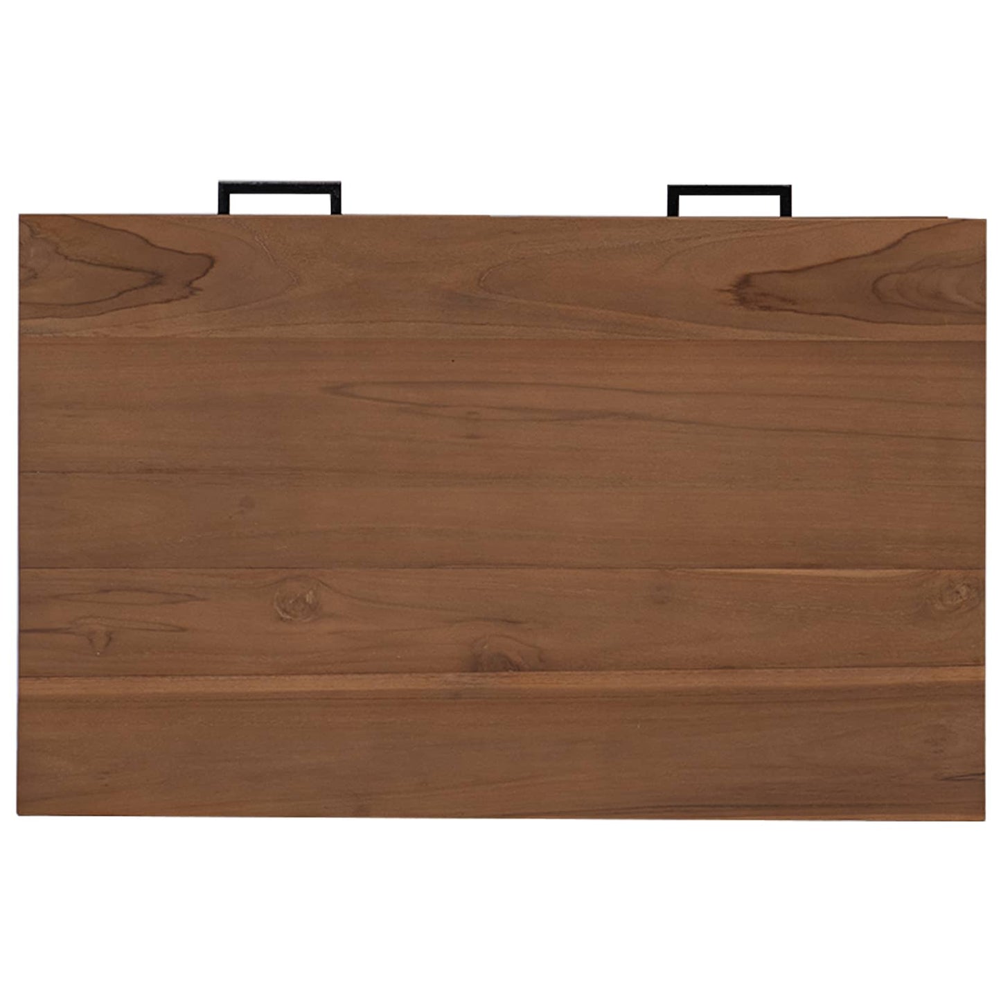 Bord med skuffer Naturlig Massivt Teaktre 80 x 50 x 75 cm