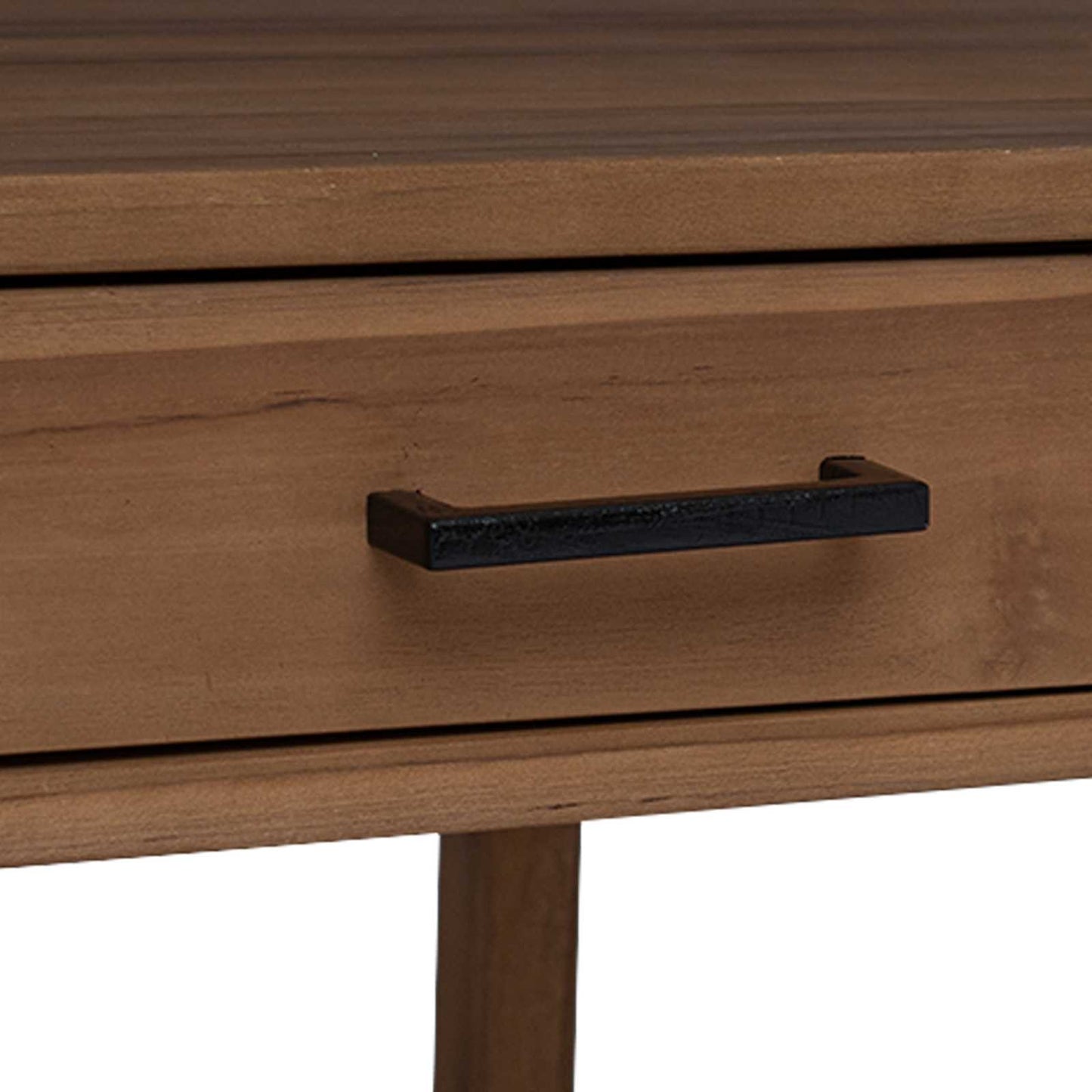 Bord med skuffer Naturlig Massivt Teaktre 110 x 50 x 75 cm