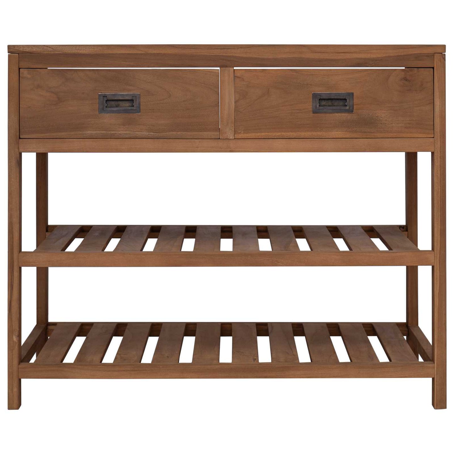 Baderomsskap Naturlig 90 x 45 x 75 cm Massivt Teaktre