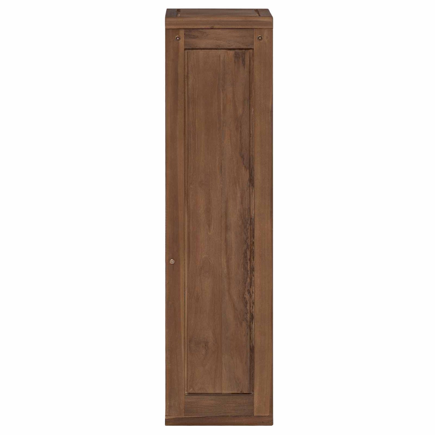 Baderomsside skap Naturlig 25 x 25 x 100 cm Massivt Teaktre