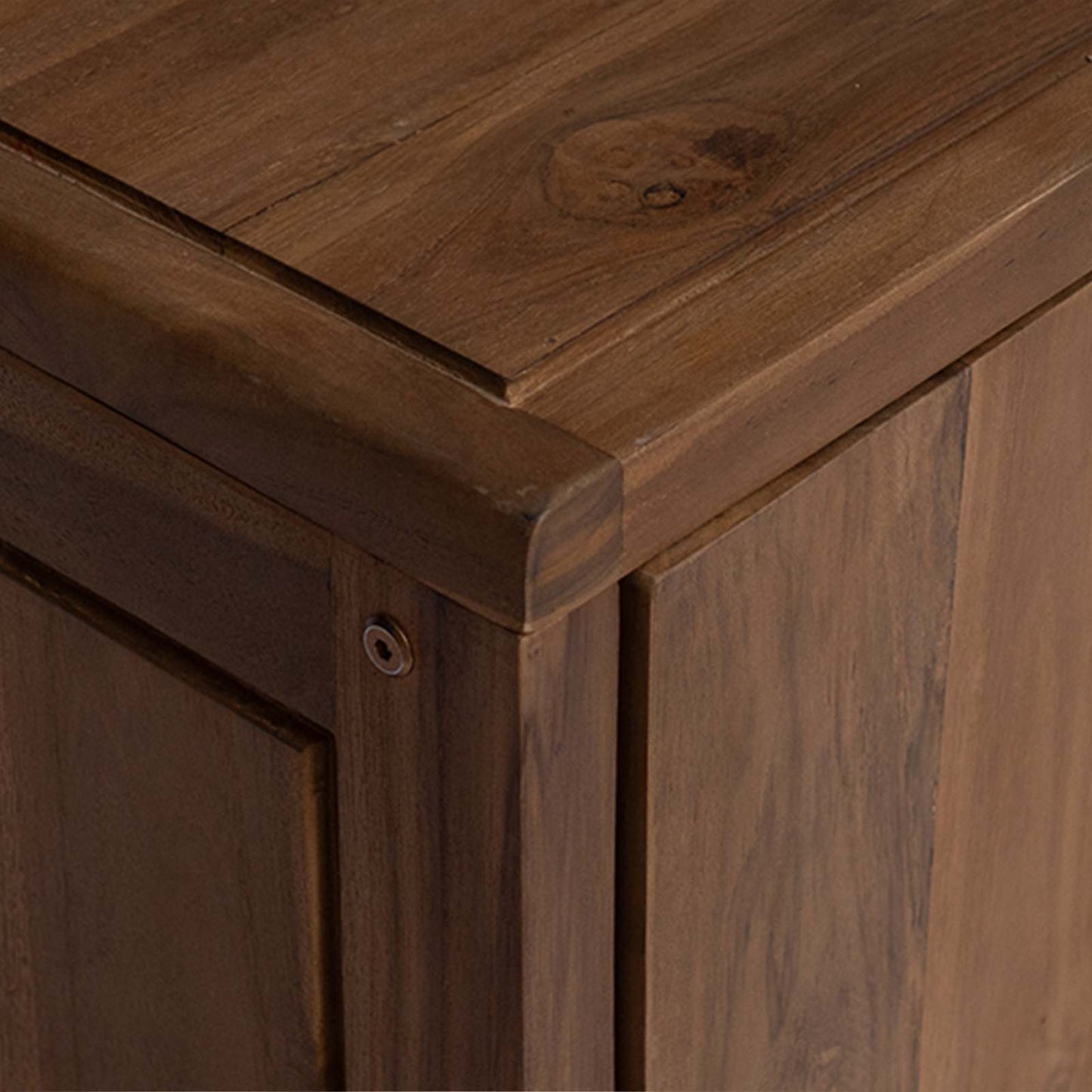 Baderomsside skap Naturlig 45 x 30 x 70 cm Massivt Teaktre