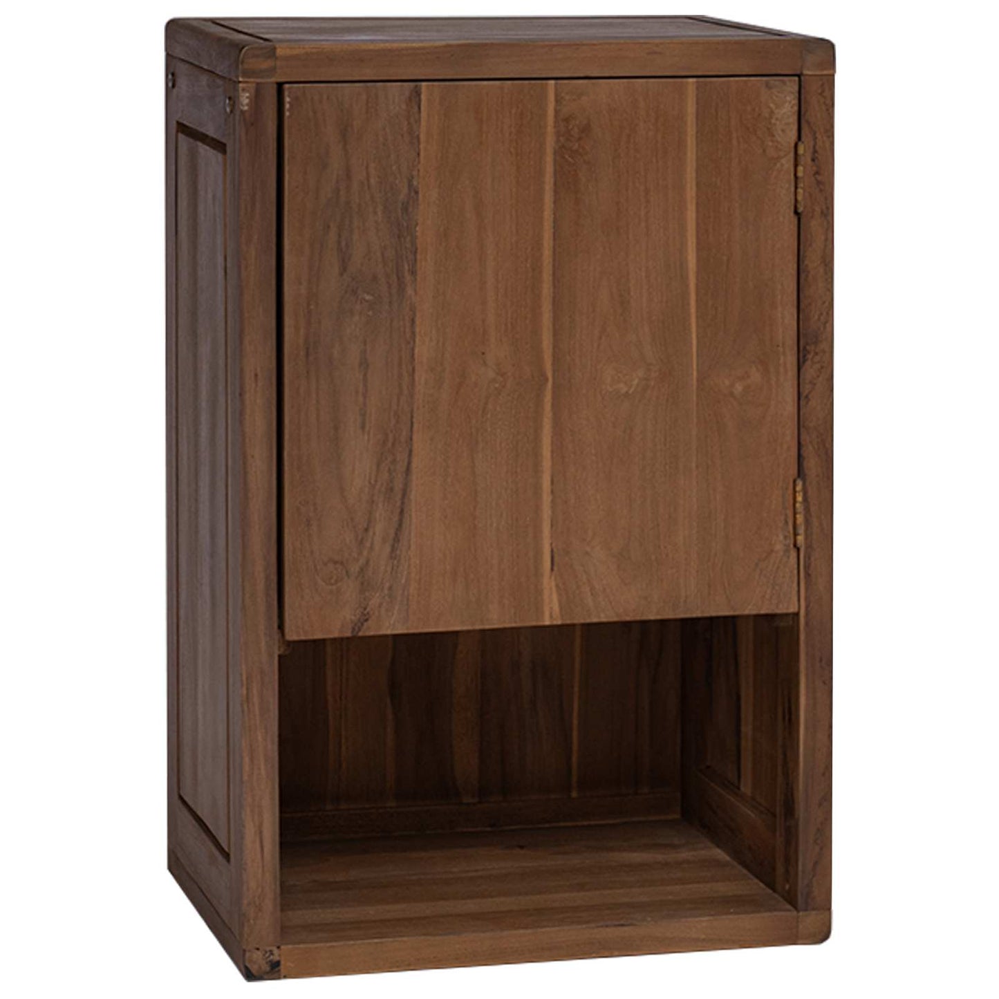 Baderomsside skap Naturlig 45 x 30 x 70 cm Massivt Teaktre