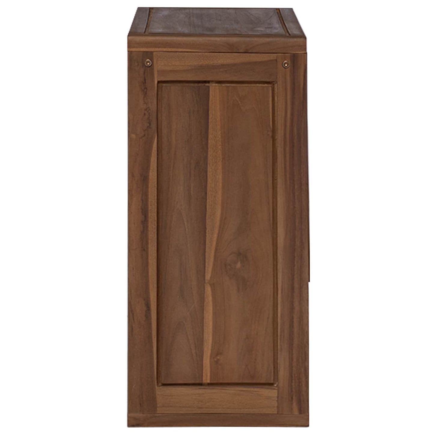 Baderomsside skap Naturlig 45 x 30 x 70 cm Massivt Teaktre