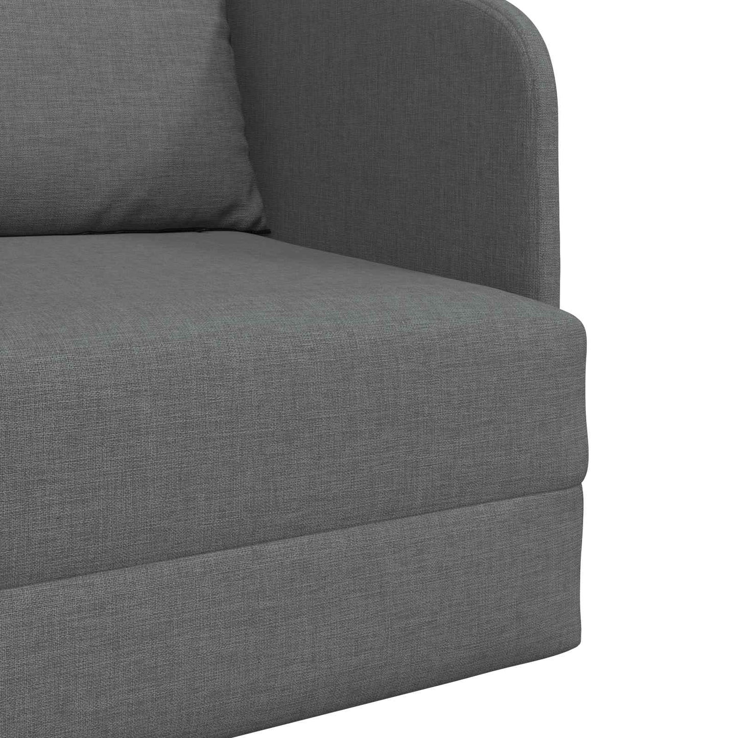 Sammenleggbar Sofa seng Mørkegrå 65 x 80 x 83 cm stoff