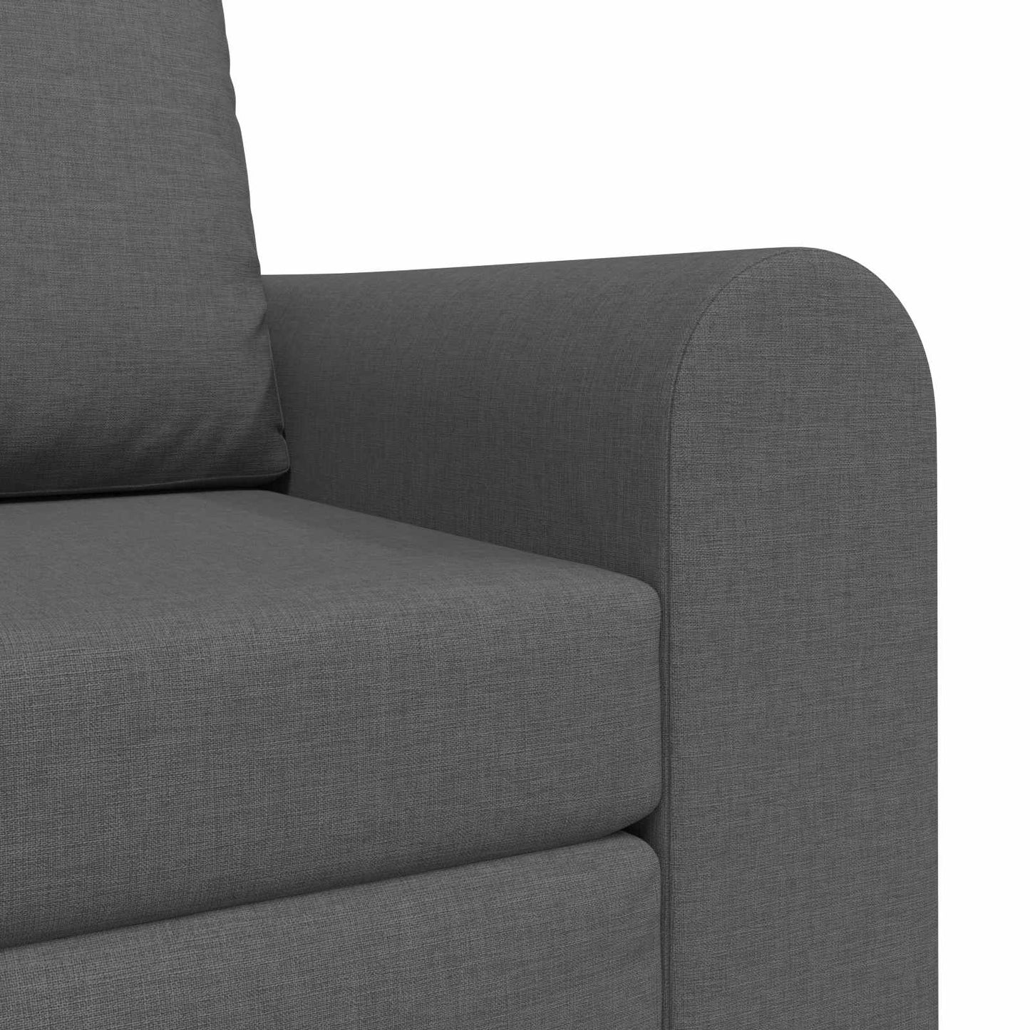 Sammenleggbar Sofa seng Mørkegrå 98 x 71 x 83 cm stoff
