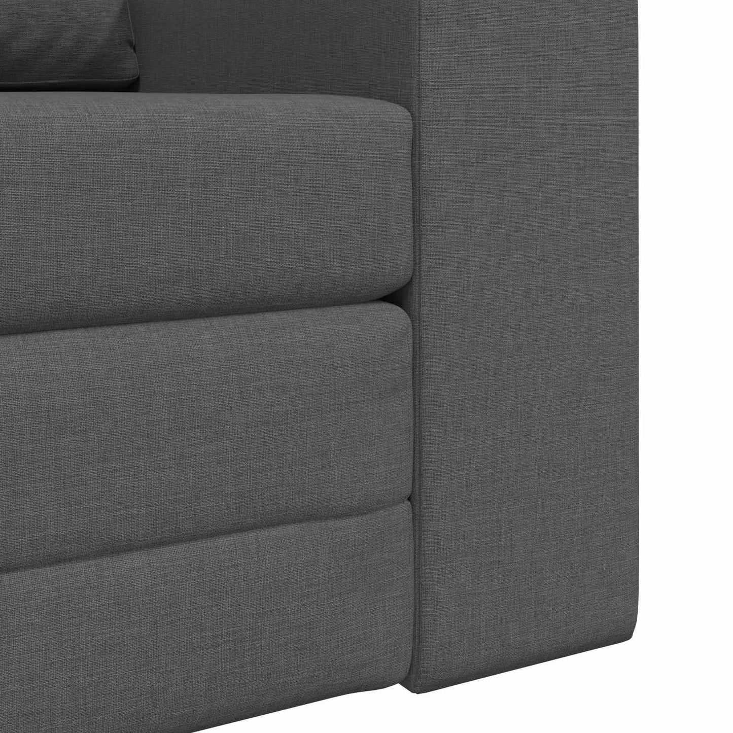 Sammenleggbar Sofa seng Mørkegrå 98 x 71 x 83 cm stoff