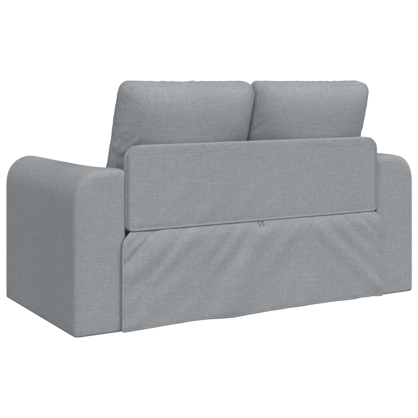 Sammenleggbar Sofa seng Lysegrå 148 x 71 x 83 cm stoff