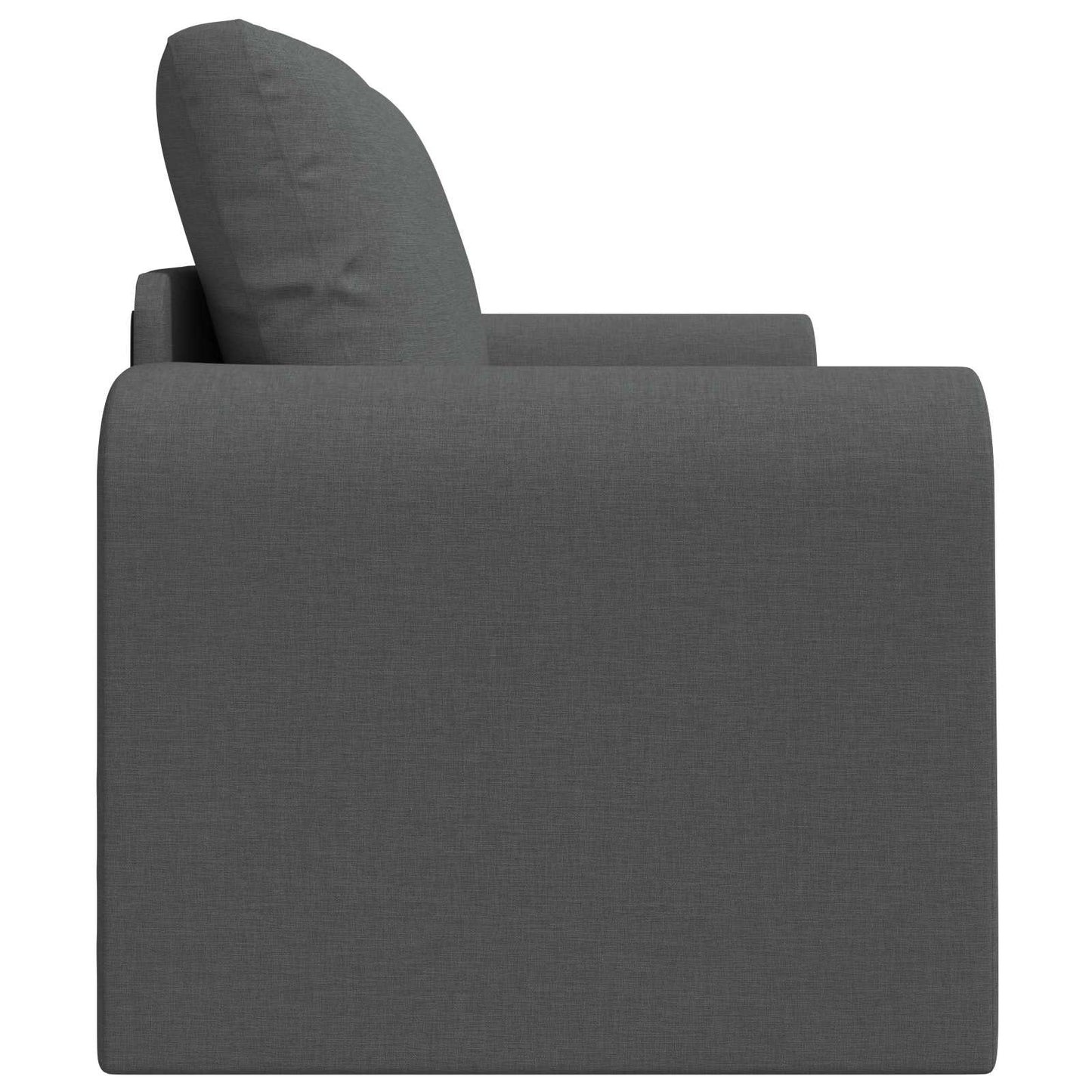 Sammenleggbar Sofa seng Mørkegrå 148 x 71 x 83 cm stoff