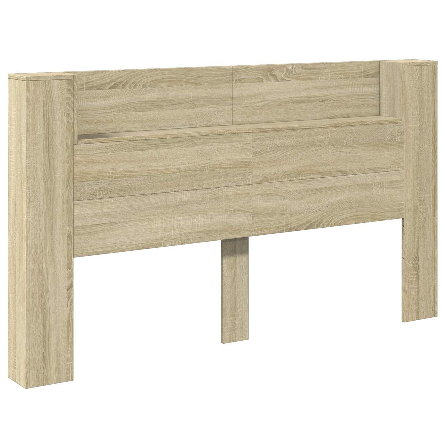 Hodegavlskap med LED med hylle Sonoma 180 x 16,5 x 103,5 cm