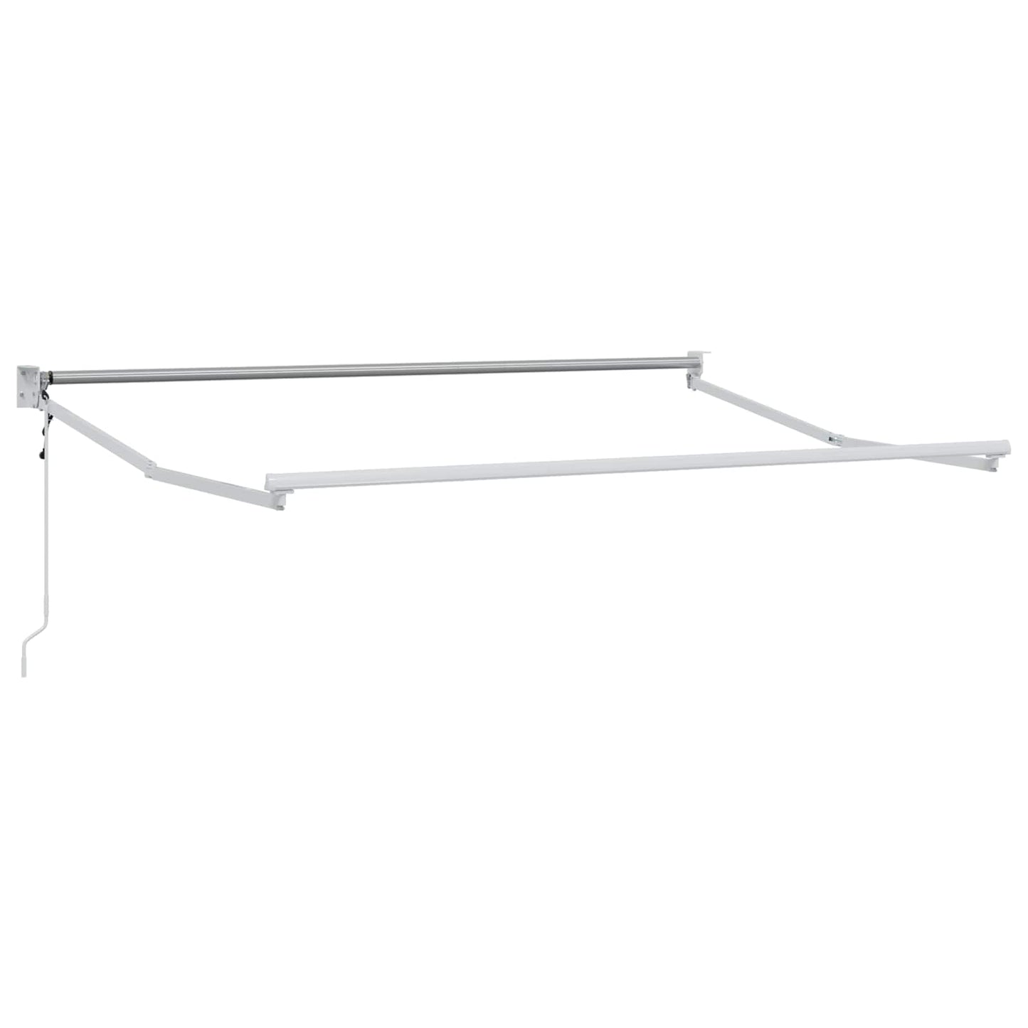 Uttrekkbar markise Beige 3,5 x 2 m Polyester og Metall