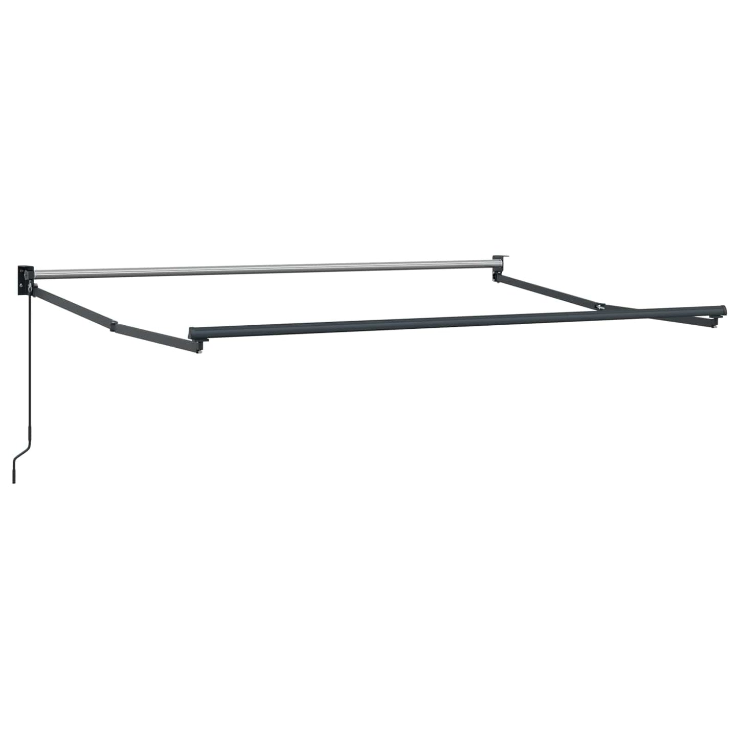 Uttrekkbar markise Burgunder 3 x 2 m
