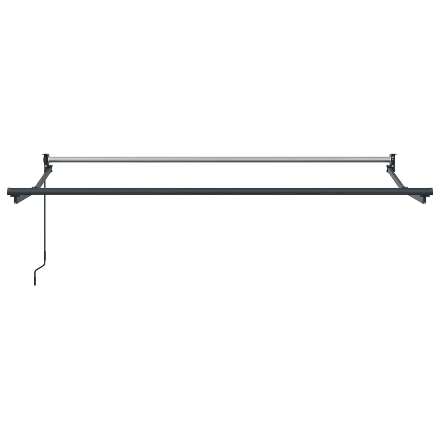 Uttrekkbar markise Burgunder 3 x 2 m