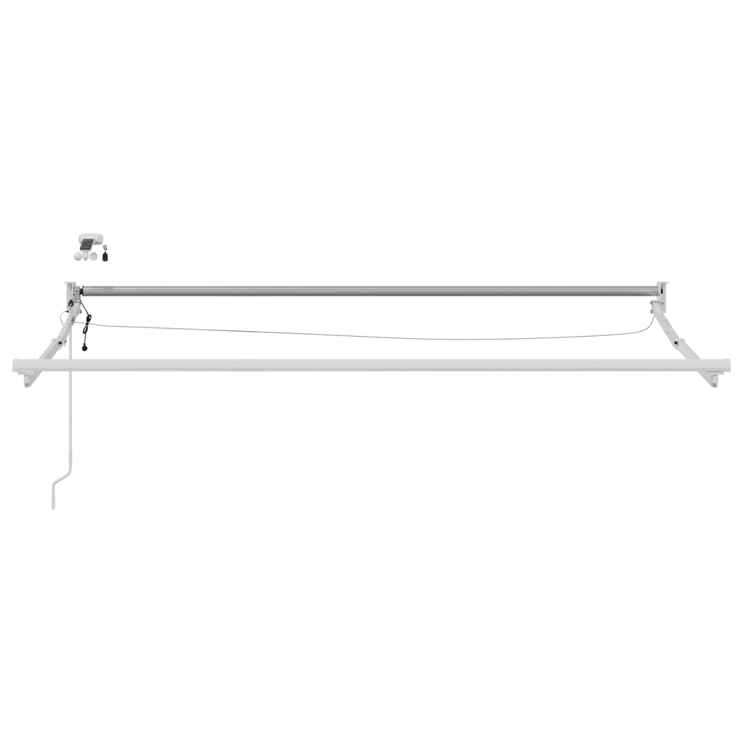 Elektrisk Utrekkbar Markise Beige 3,5 x 2 m