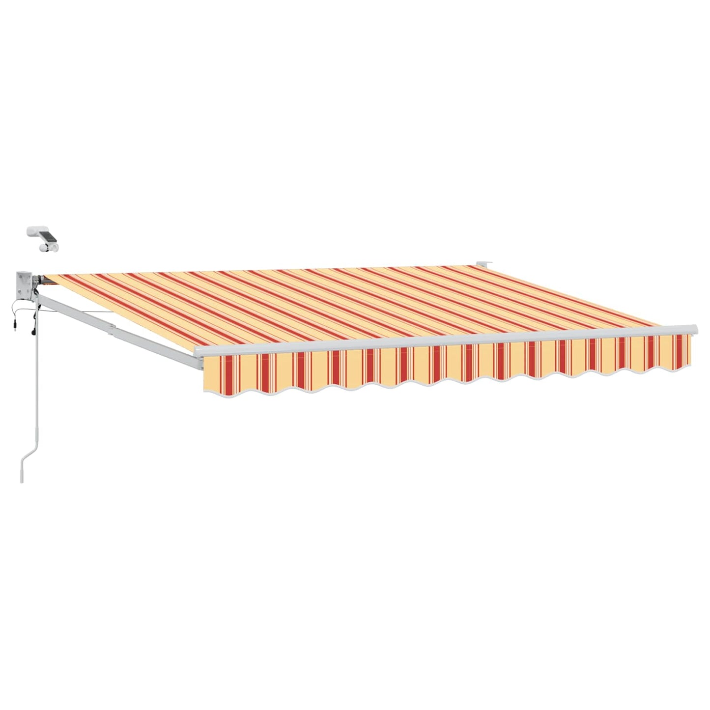 Elektrisk Utrekkbar Markise Flerfarget 3,5 x 2,5 m