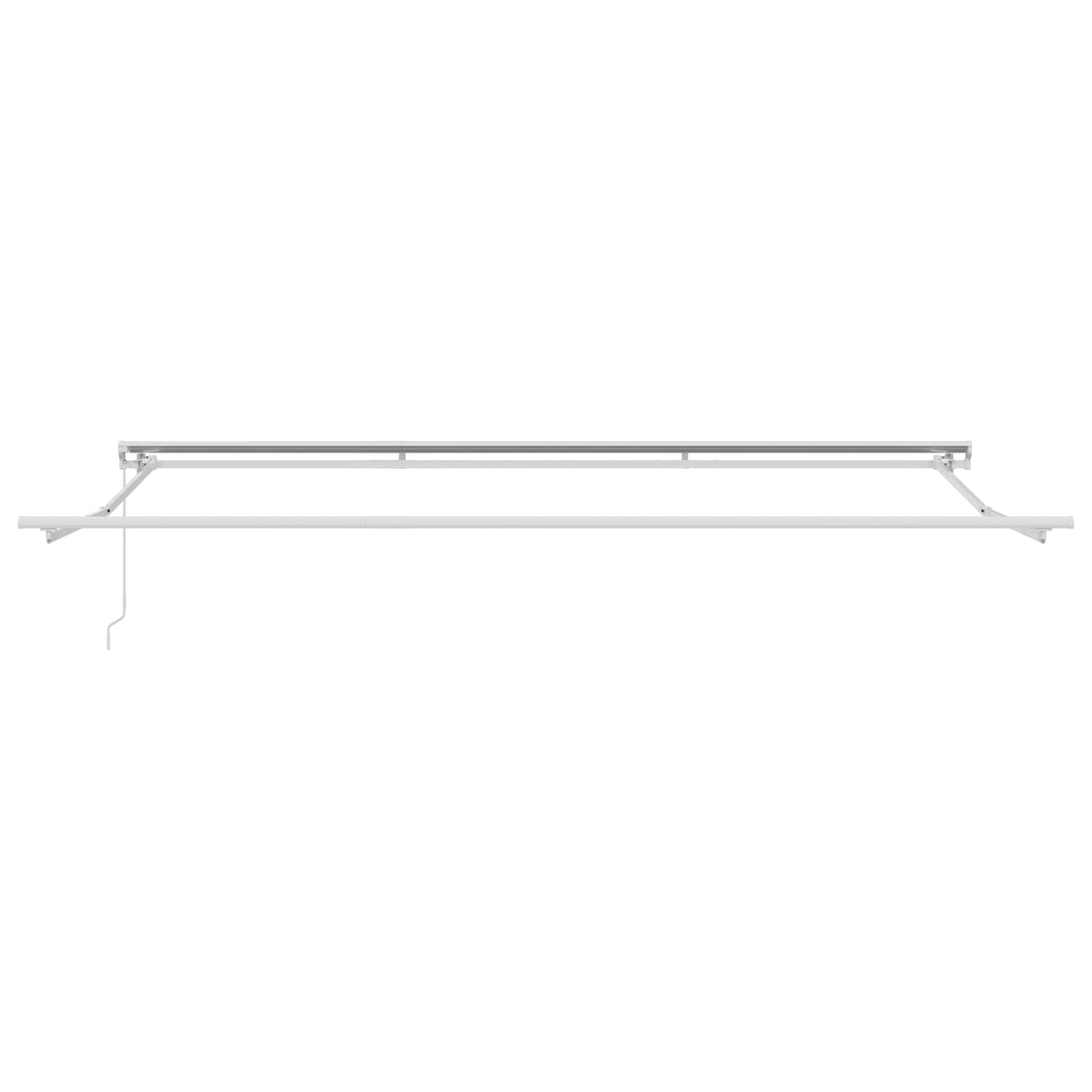 Manuell utskiftbar markise Beige 4,5 × 3,5 m