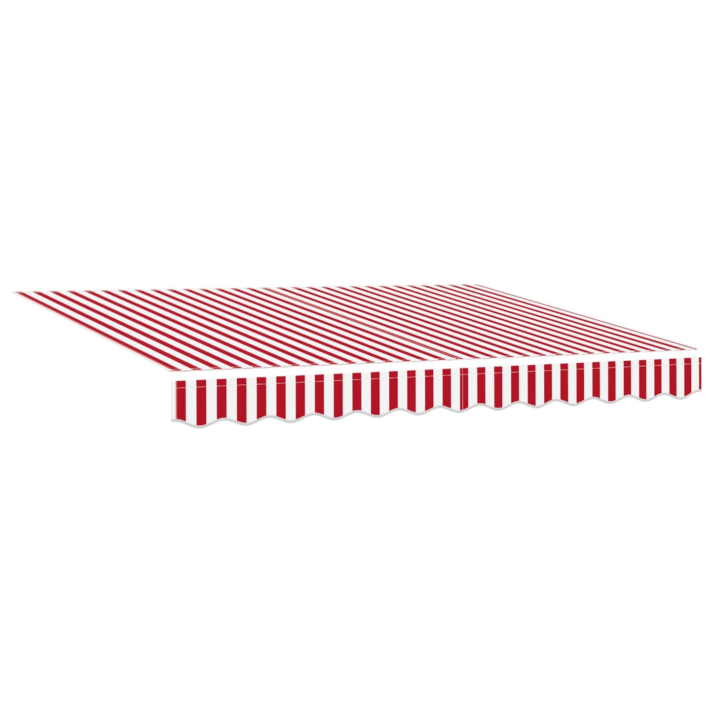 Elektrisk Utrekkbar Markise Rød, Hvit, Antrasitt 3,5 x 2,5 m