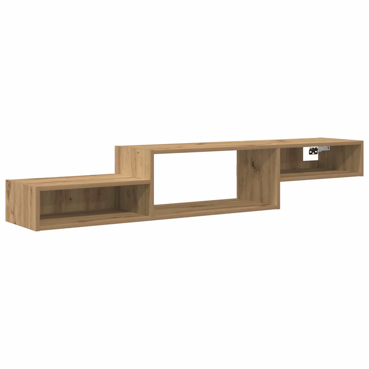 Vegghengt TV-skap Veggmontert Artisan eik 150 x 28 x 26 cm