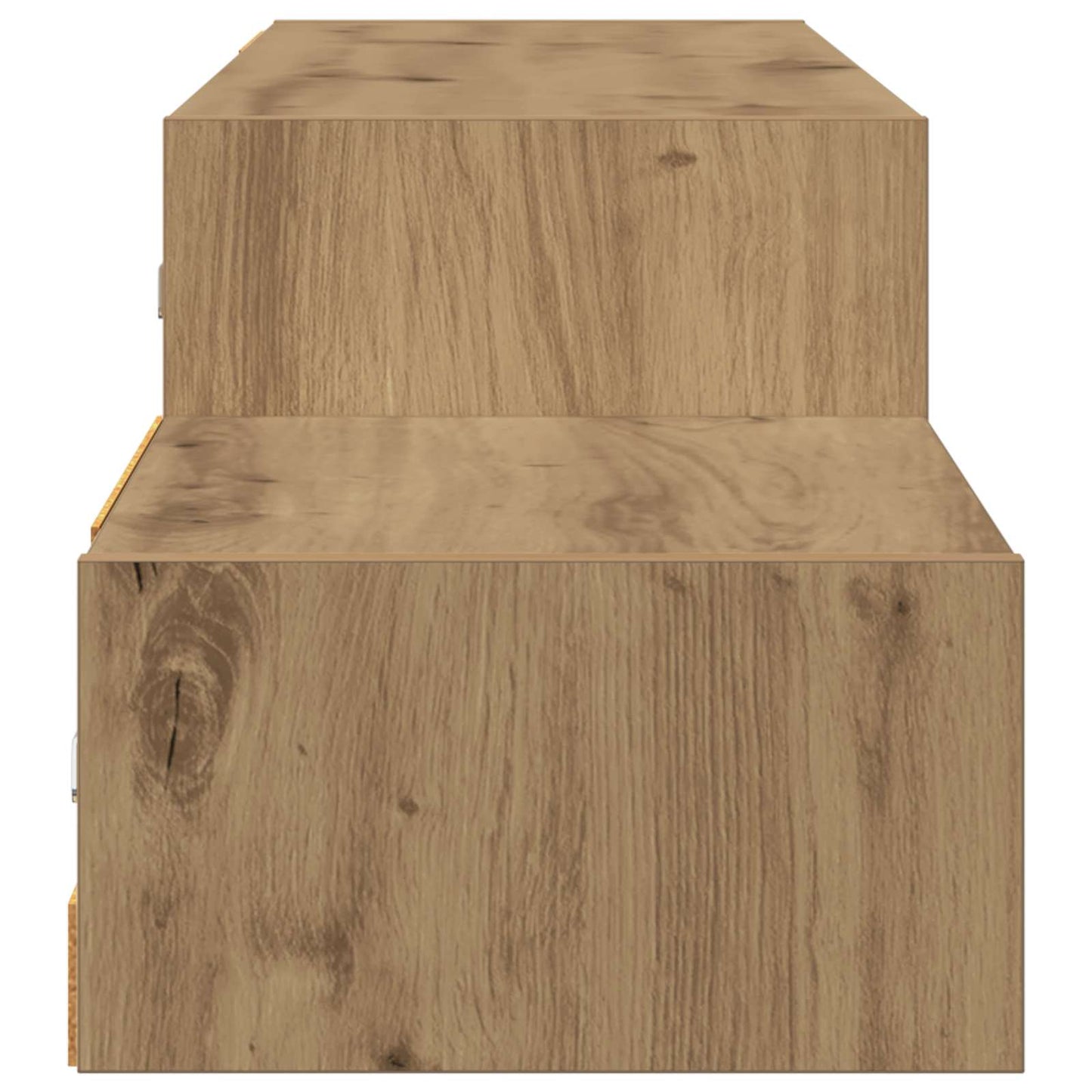 Vegghengt TV-skap Veggmontert Artisan eik 150 x 28 x 26 cm