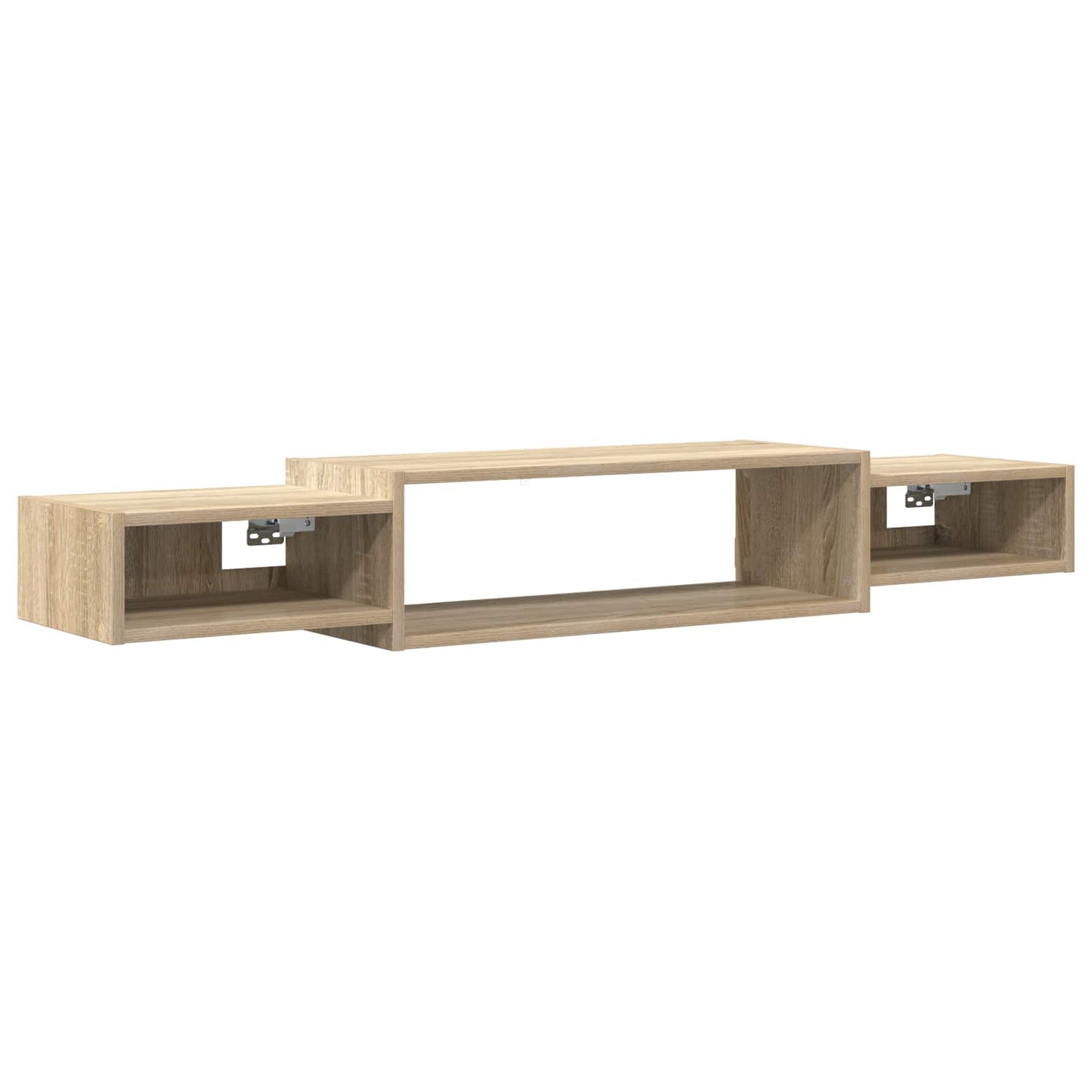 Vegghengt TV-skap Veggmontert Sonoma eik 140 x 28 x 21 cm