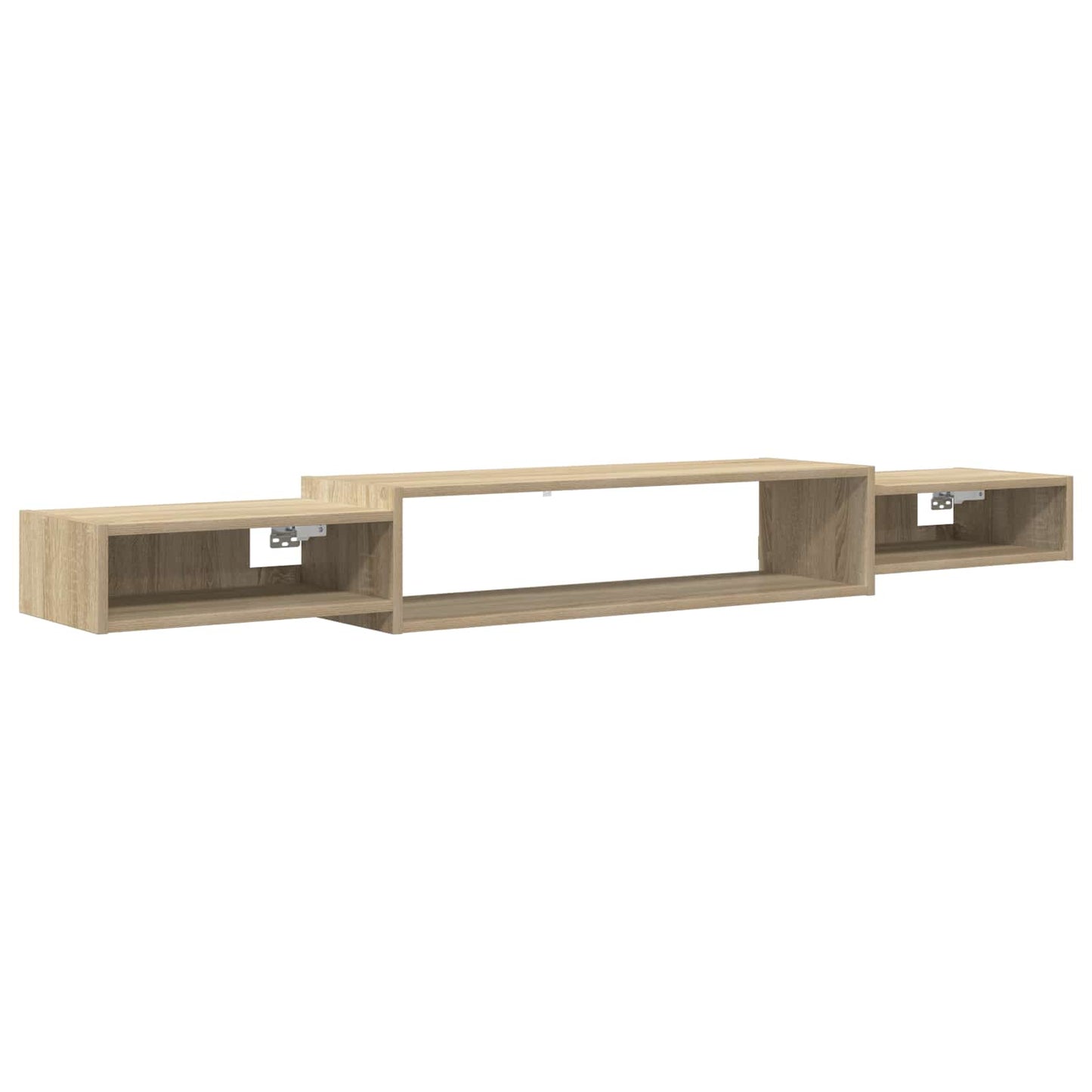 Vegghengt TV-skap Veggmontert Sonoma eik 180 x 28 x 21 cm
