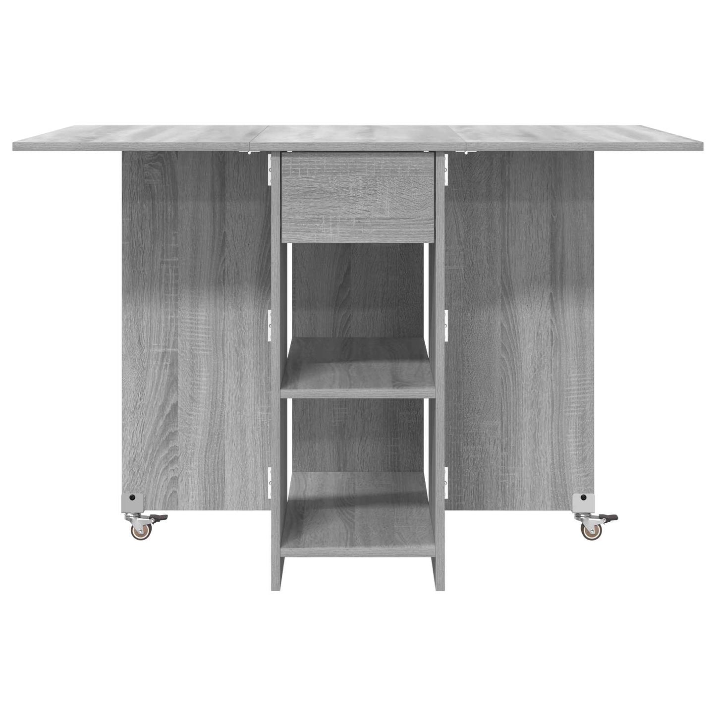Spisebord 115 x 70 x 75 cm Konstruert tre Grå Sonoma