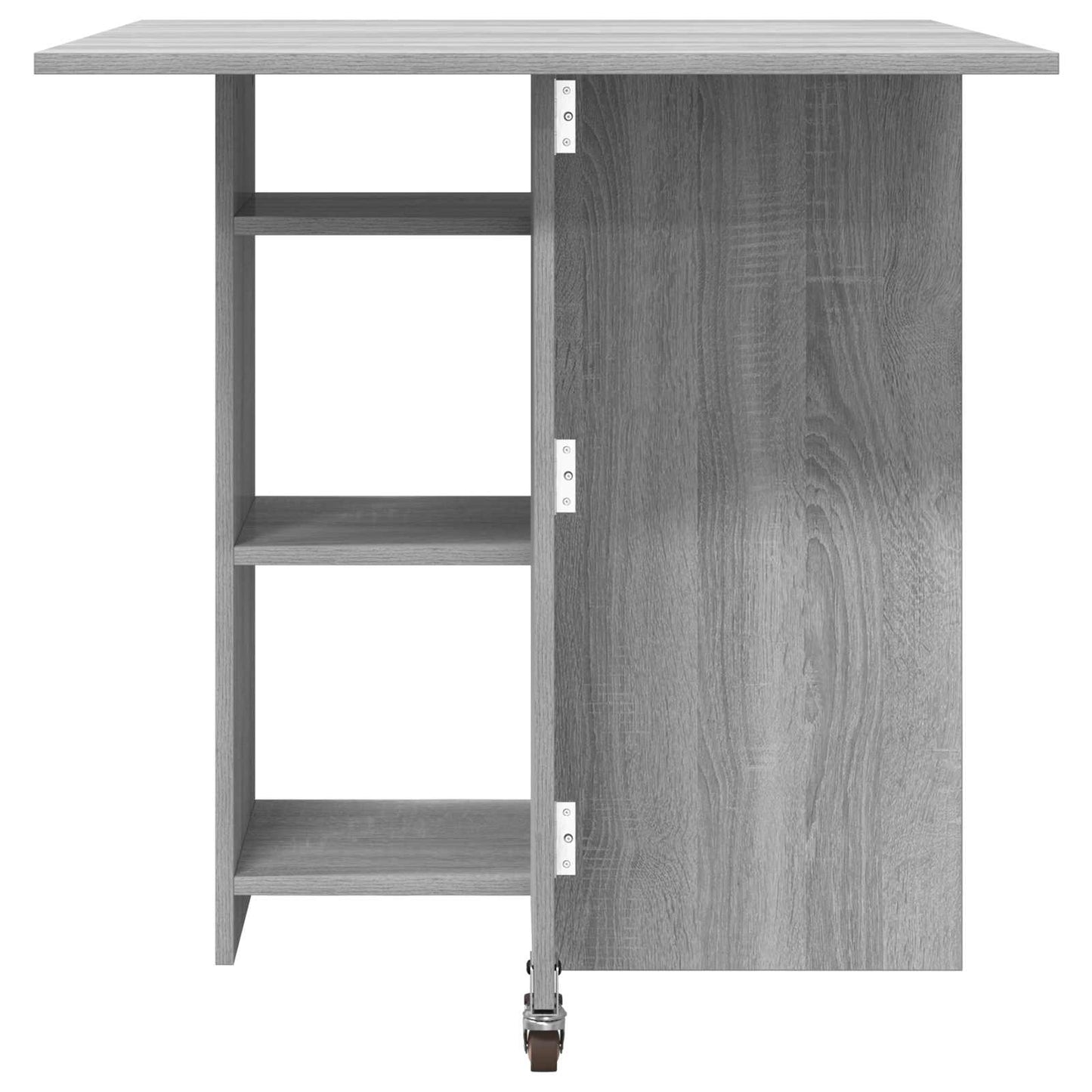 Spisebord 115 x 70 x 75 cm Konstruert tre Grå Sonoma