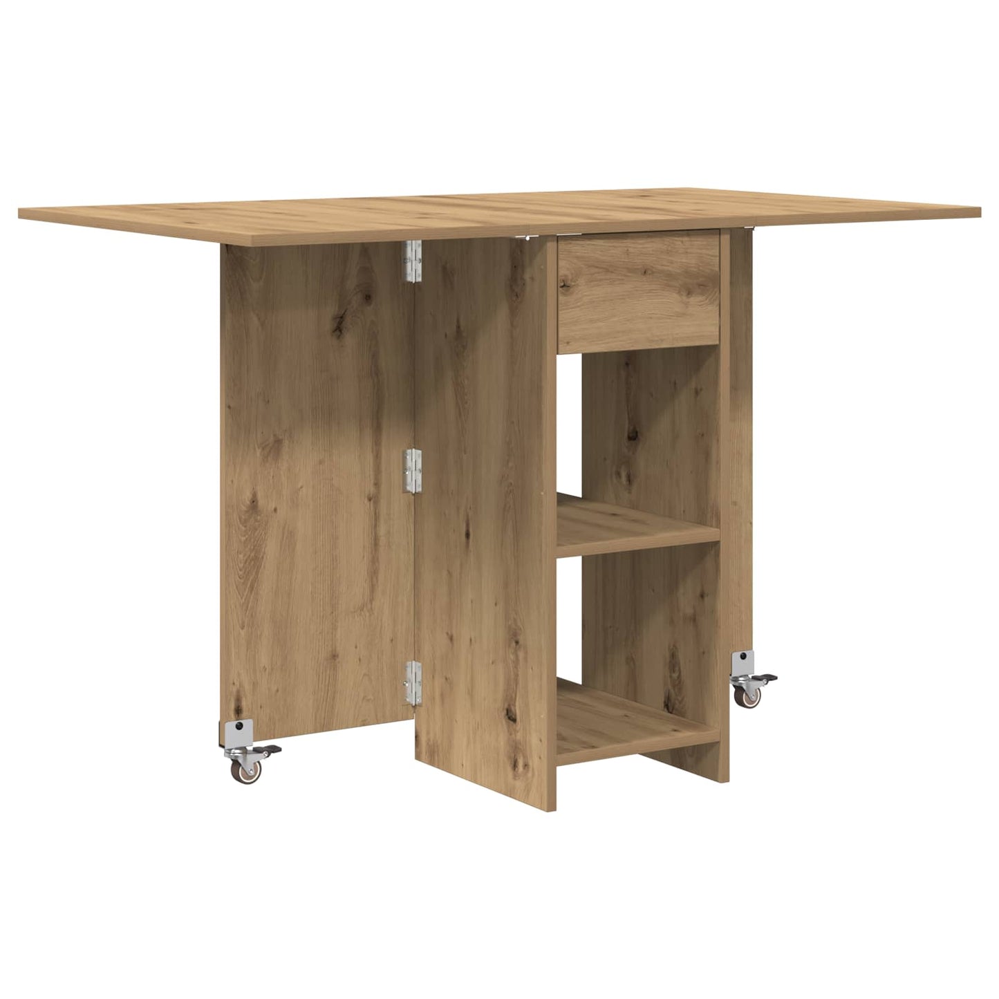 Spisebord 115 x 70 x 75 cm Konstruert tre Artisan eik