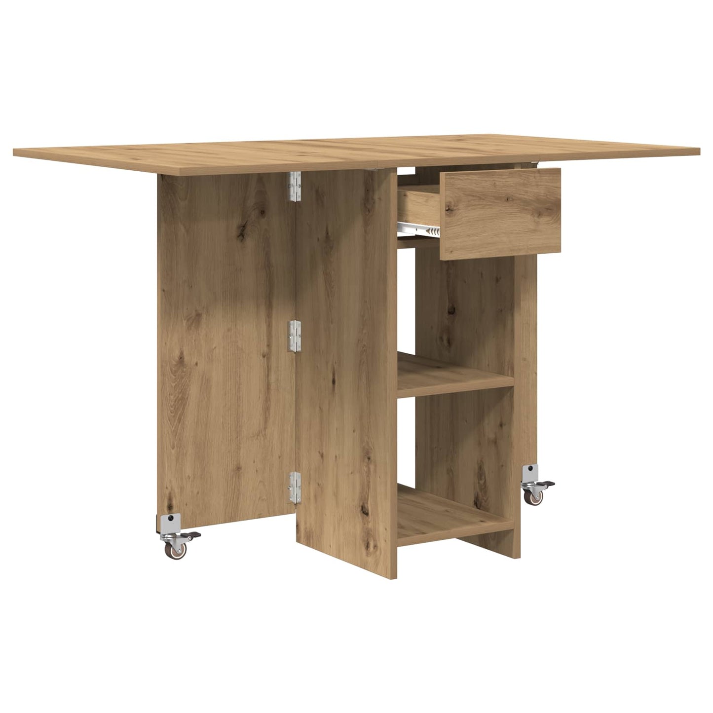 Spisebord 115 x 70 x 75 cm Konstruert tre Artisan eik
