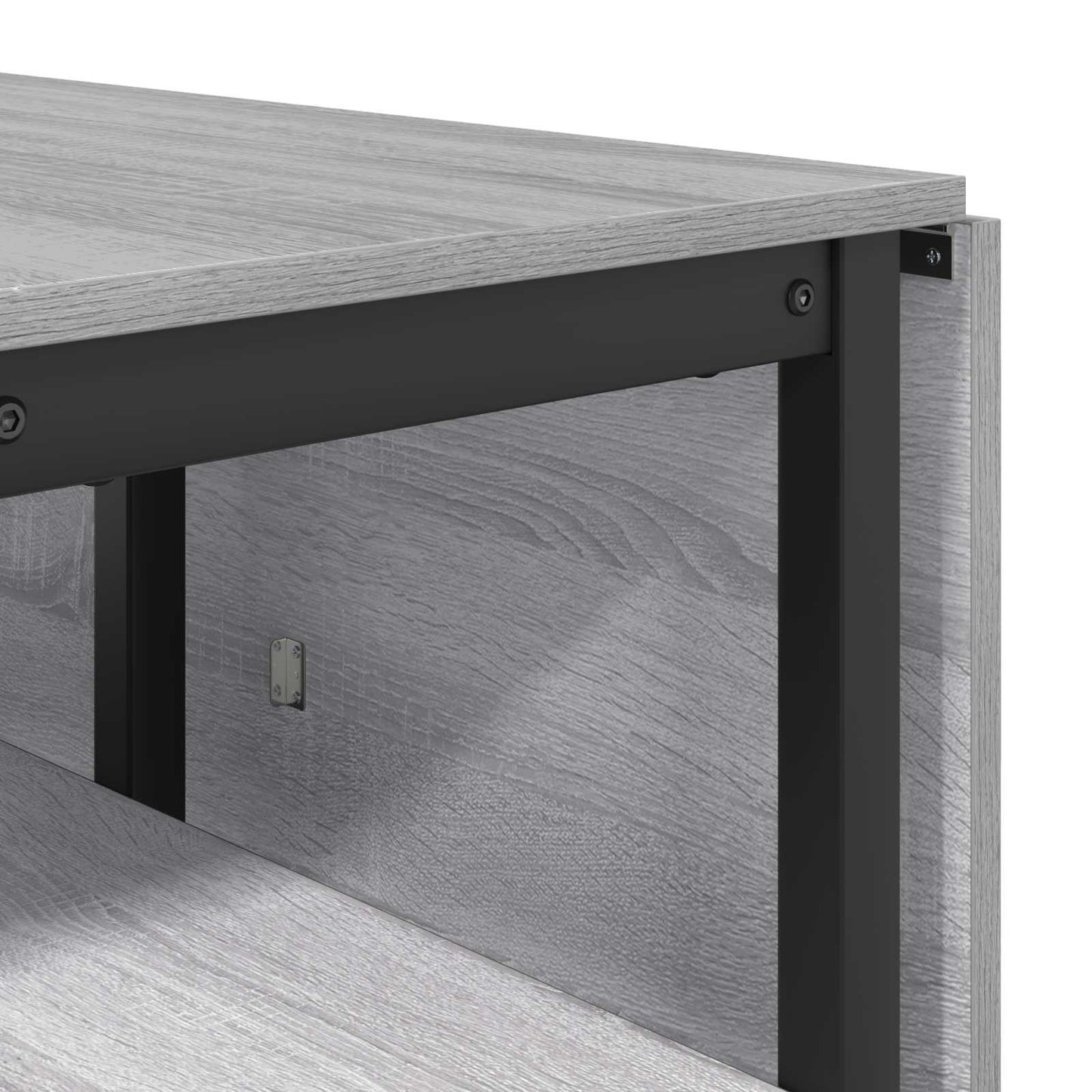 Spisebord 122 x 80 x 76,5 cm Konstruert tre Grå Sonoma