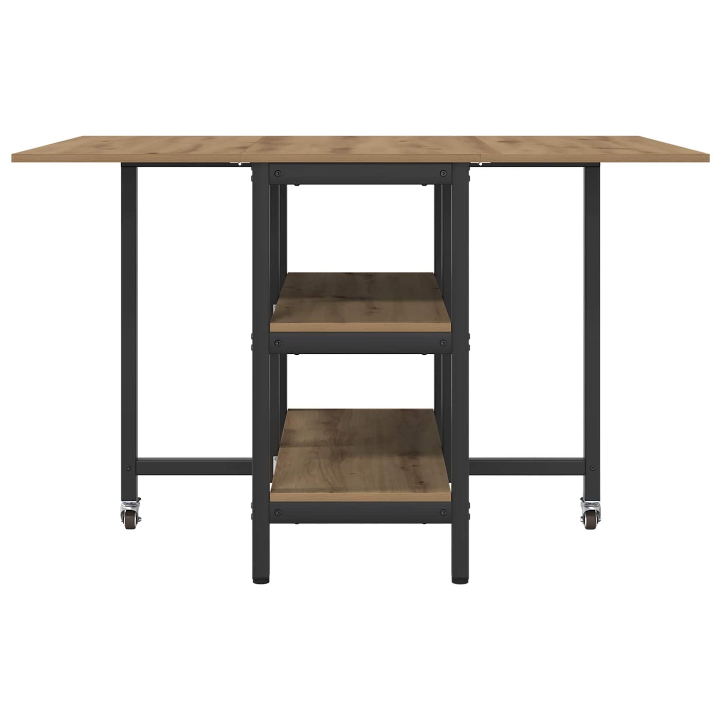 Spisebord 122 x 80 x 76,5 cm Konstruert tre Artisan eik