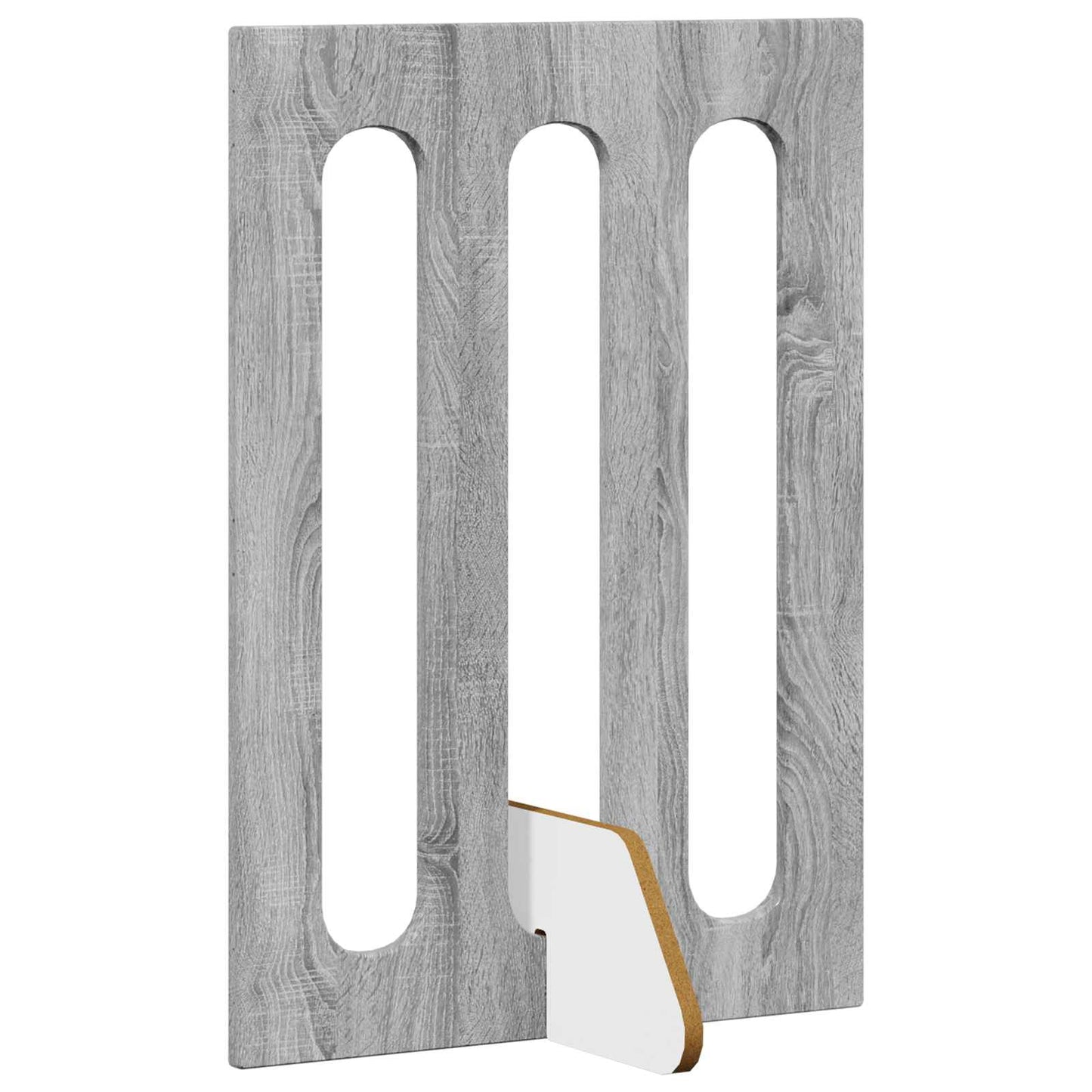 Folding Pet Fence 2 pcs Grå Sonoma 100,5 x 38 x 70 cm