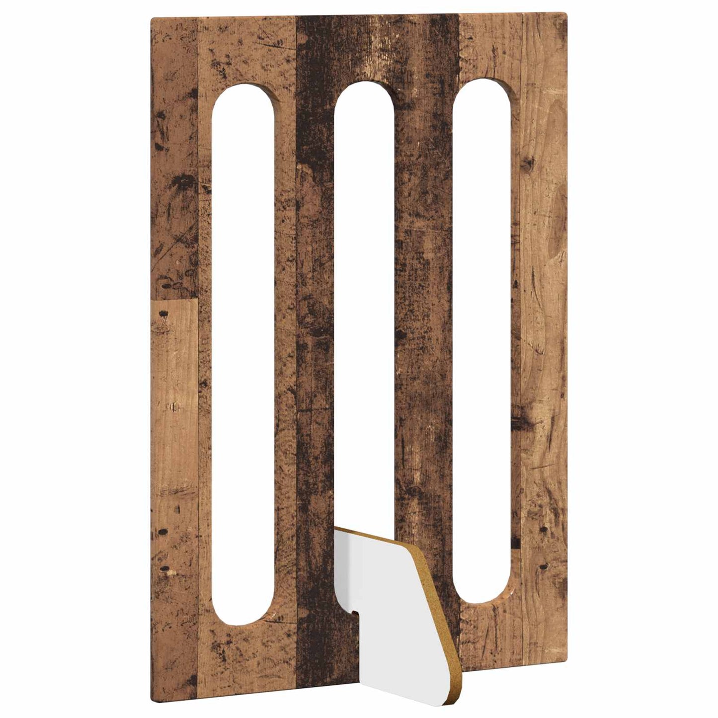 Folding Pet Fence 4 pcs Eiketre 201 x 38 x 70 cm Konstruert tre