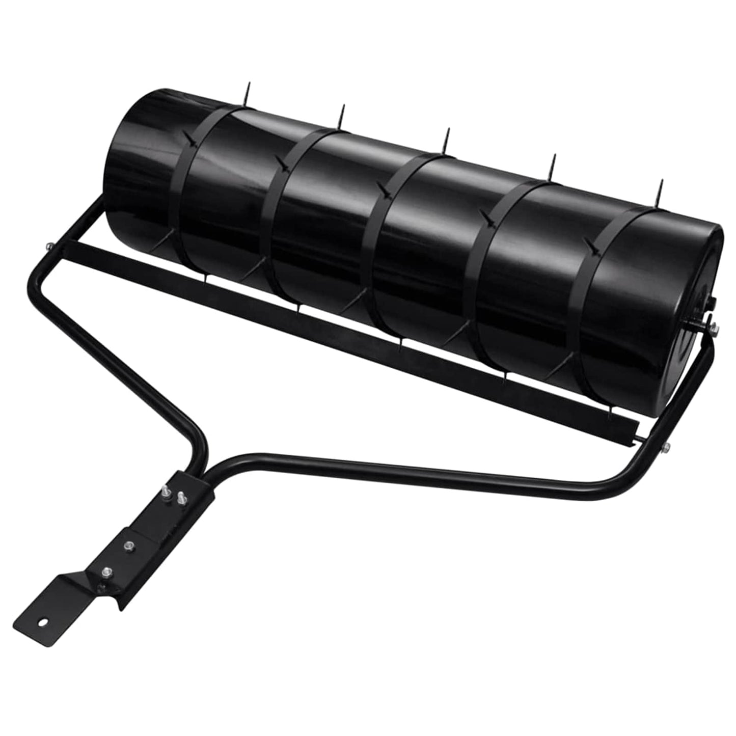 Hage gressrulle med aerator klemmer Ø 30 x 90 cm Stål